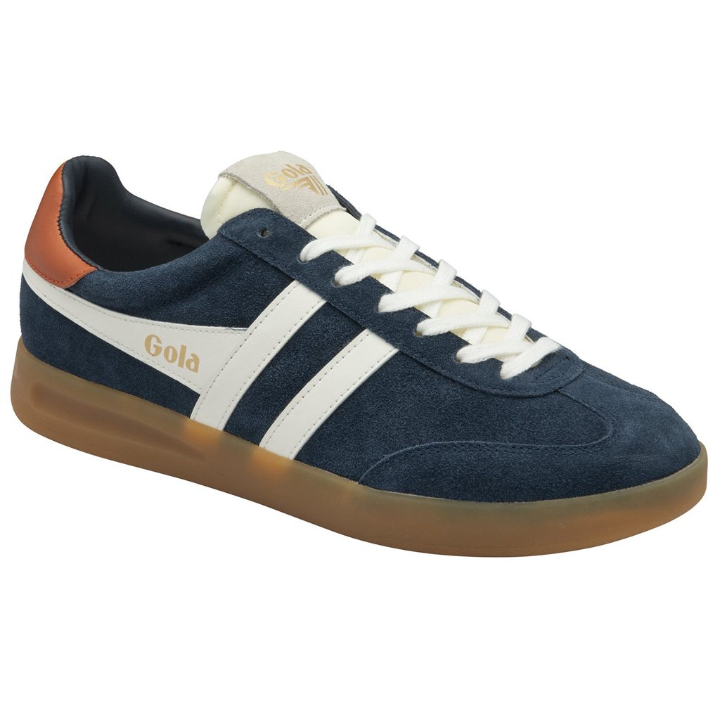Gola Classics Cyclone Sneakers Azul Marino Blancas Naranjas Colombia | 396FMVIYJ