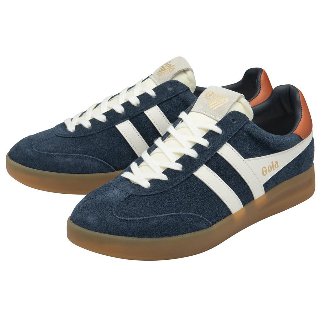 Gola Classics Cyclone Sneakers Azul Marino Blancas Naranjas Colombia | 396FMVIYJ