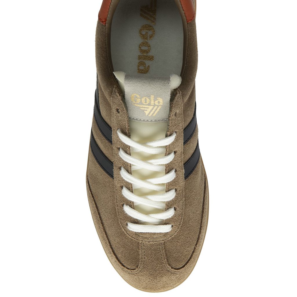 Gola Classics Cyclone Sneakers Negras Naranjas Colombia | 823MJGBVI