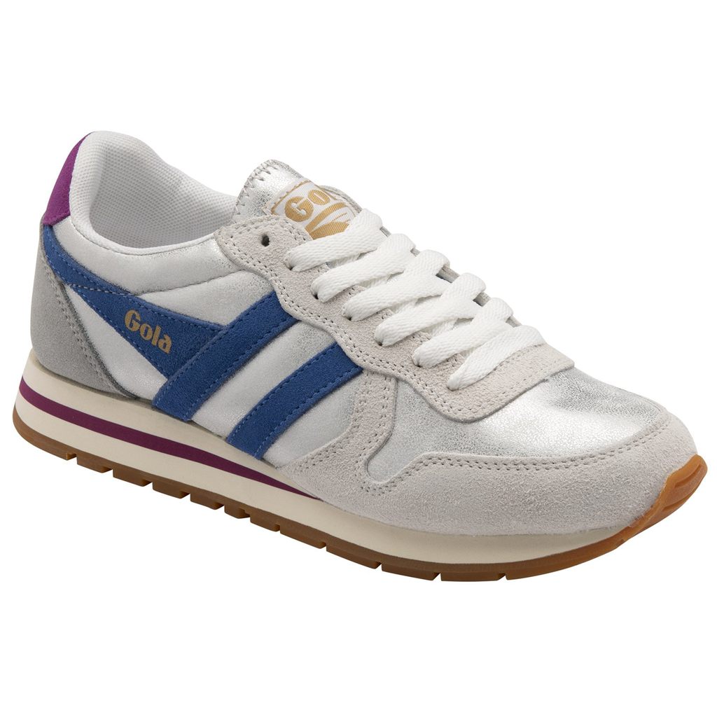 Gola Classics Daytona Blaze Sneakers Blancas Colombia | 361IZGTHD
