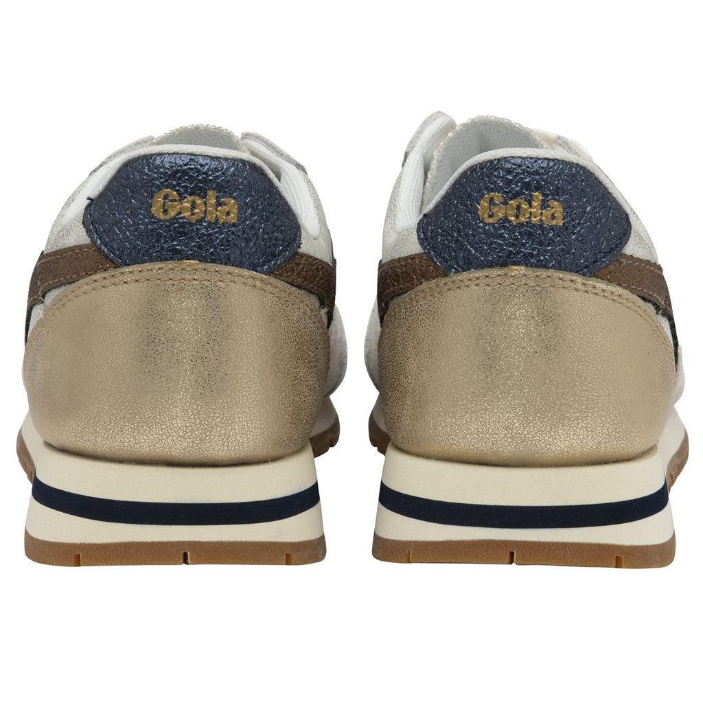 Gola Classics Daytona Blaze Sneakers Blancas Cobra Azul Marino Colombia | 086UJQEAH