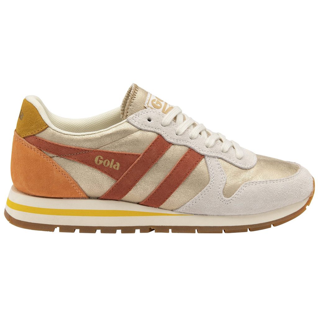 Gola Classics Daytona Blaze Sneakers Doradas Naranjas Colombia | 958APIWHV