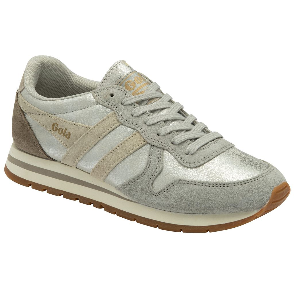 Gola Classics Daytona Blaze Sneakers Plateadas Gris Colombia | 894BRKMTE