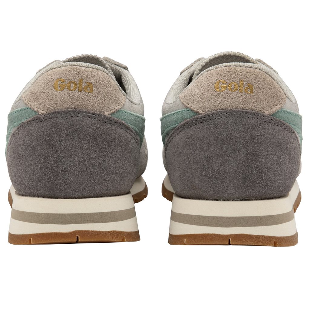 Gola Classics Daytona Blaze Sneakers Plateadas Verde Gris Colombia | 175VDUALC