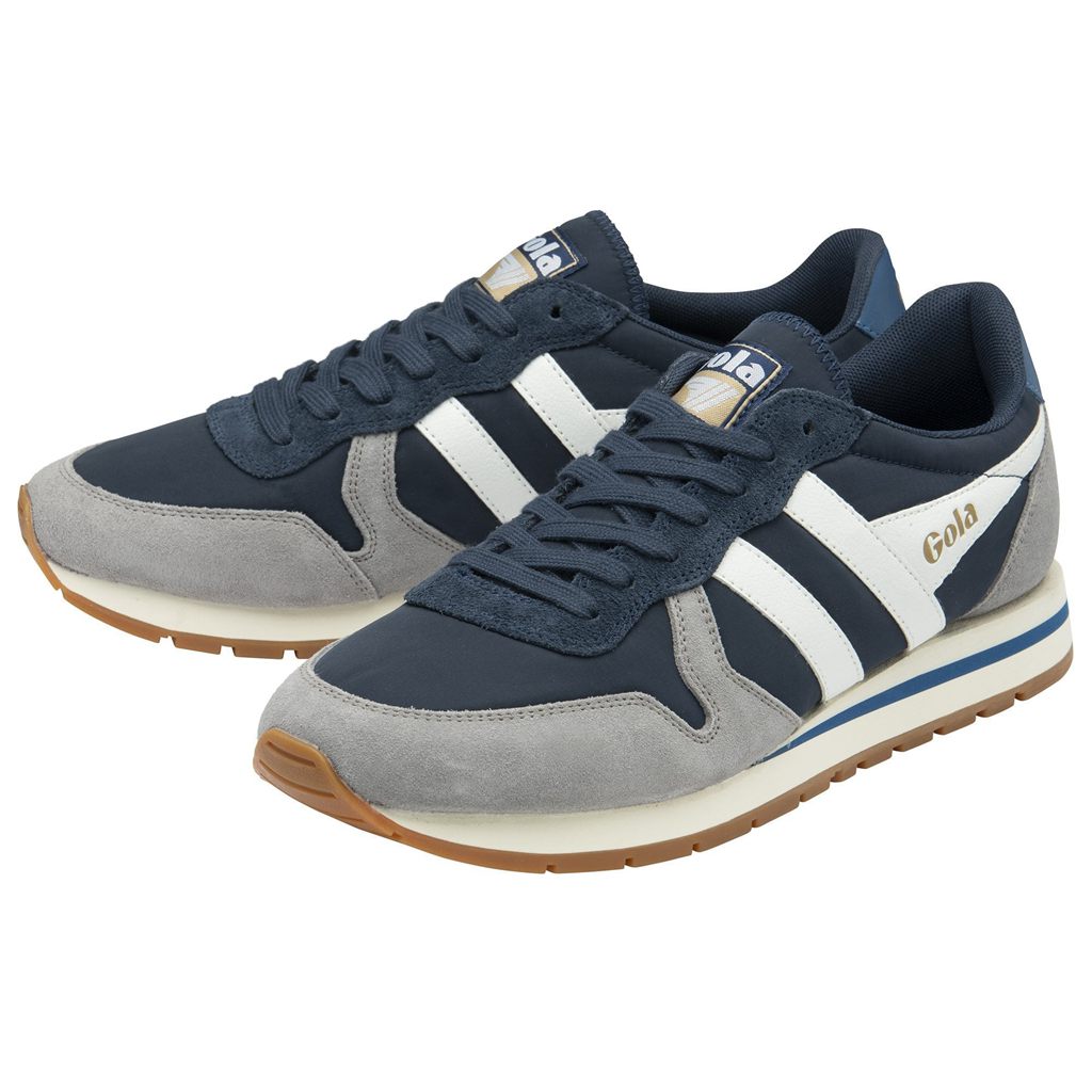 Gola Classics Daytona Chute Sneakers Azul Marino Blancas Colombia | 428HNRZLC