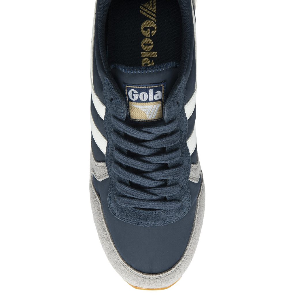 Gola Classics Daytona Chute Sneakers Azul Marino Blancas Colombia | 428HNRZLC