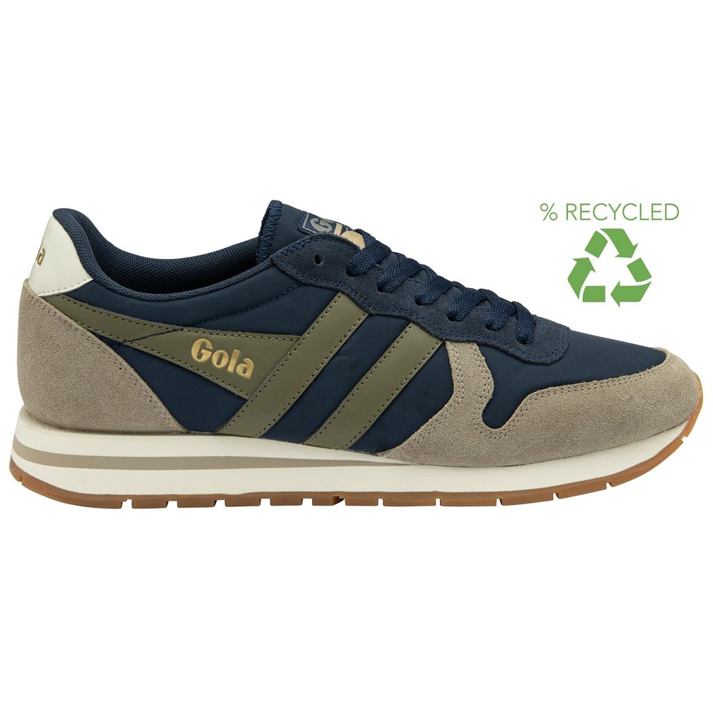 Gola Classics Daytona Chute Sneakers Azul Marino Kaki Colombia | 563GAMHTU