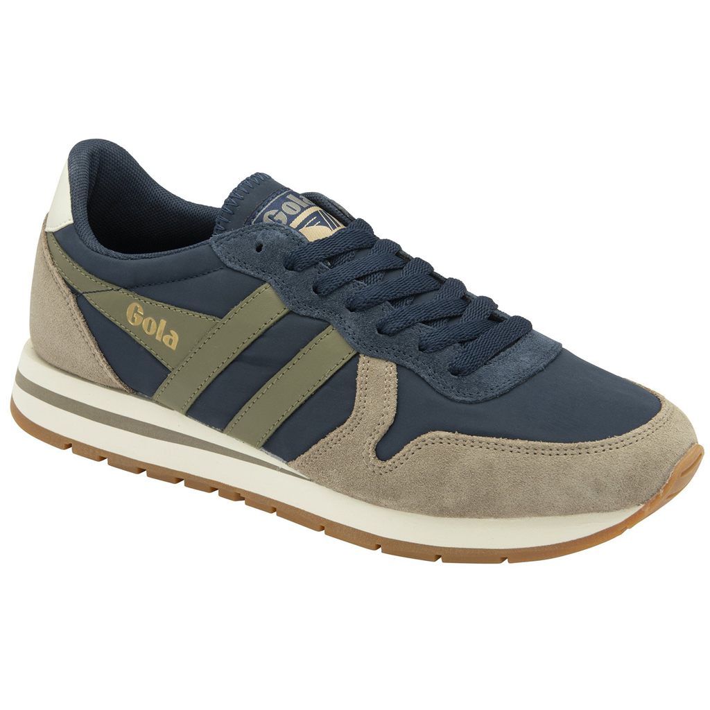 Gola Classics Daytona Chute Sneakers Azul Marino Kaki Colombia | 563GAMHTU