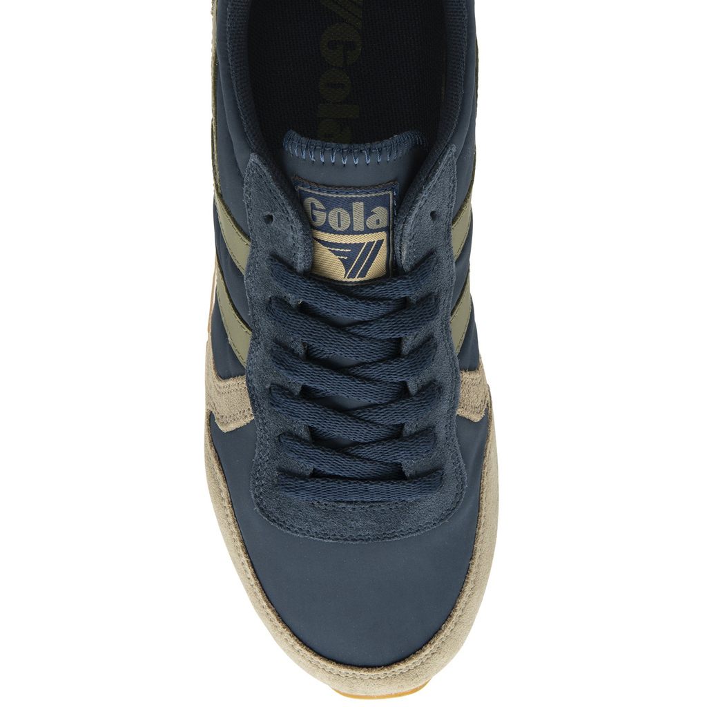 Gola Classics Daytona Chute Sneakers Azul Marino Kaki Colombia | 563GAMHTU