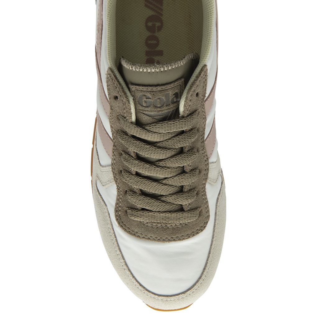 Gola Classics Daytona Chute Sneakers Blancas Rosas Colombia | 971RJFDAB