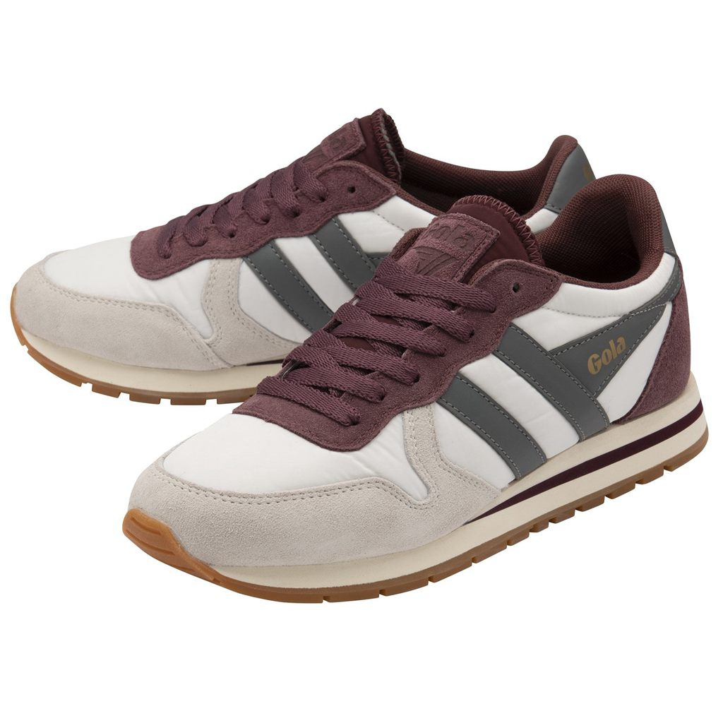 Gola Classics Daytona Chute Sneakers Blancas Colombia | 583EQSAJZ
