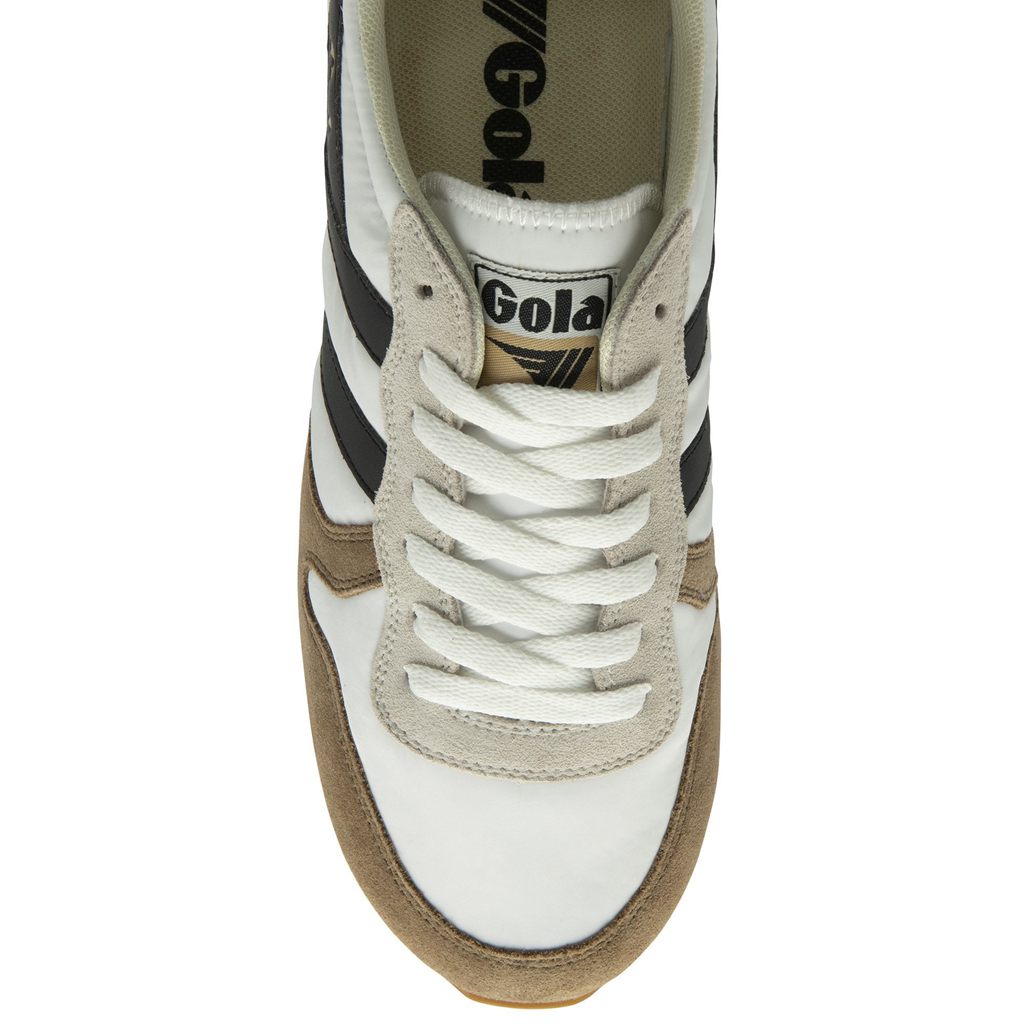 Gola Classics Daytona Chute Sneakers Blancas Negras Colombia | 619XBZJMF