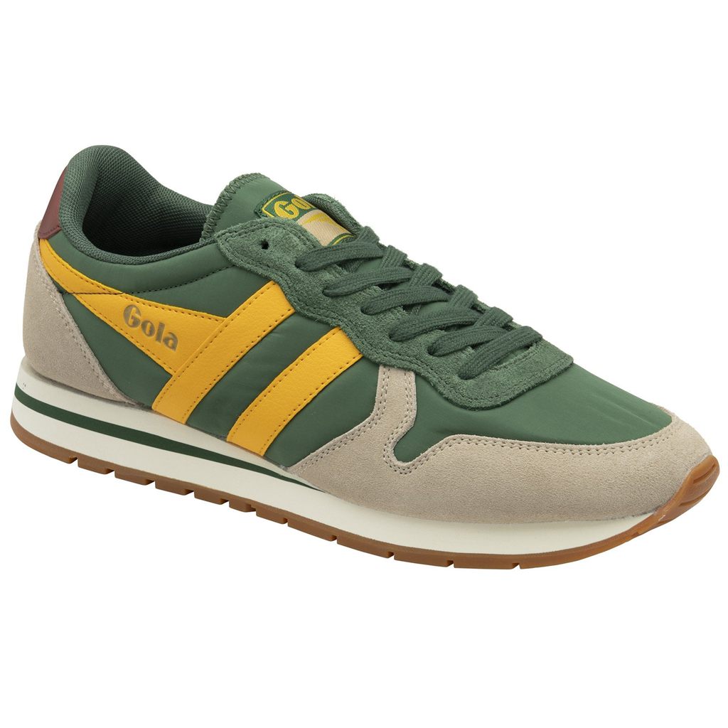 Gola Classics Daytona Chute Sneakers Evergreen Bone Sun Colombia | 825ZKOLCU