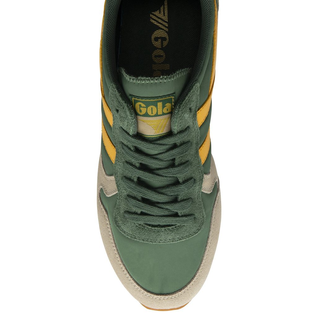 Gola Classics Daytona Chute Sneakers Evergreen Bone Sun Colombia | 825ZKOLCU