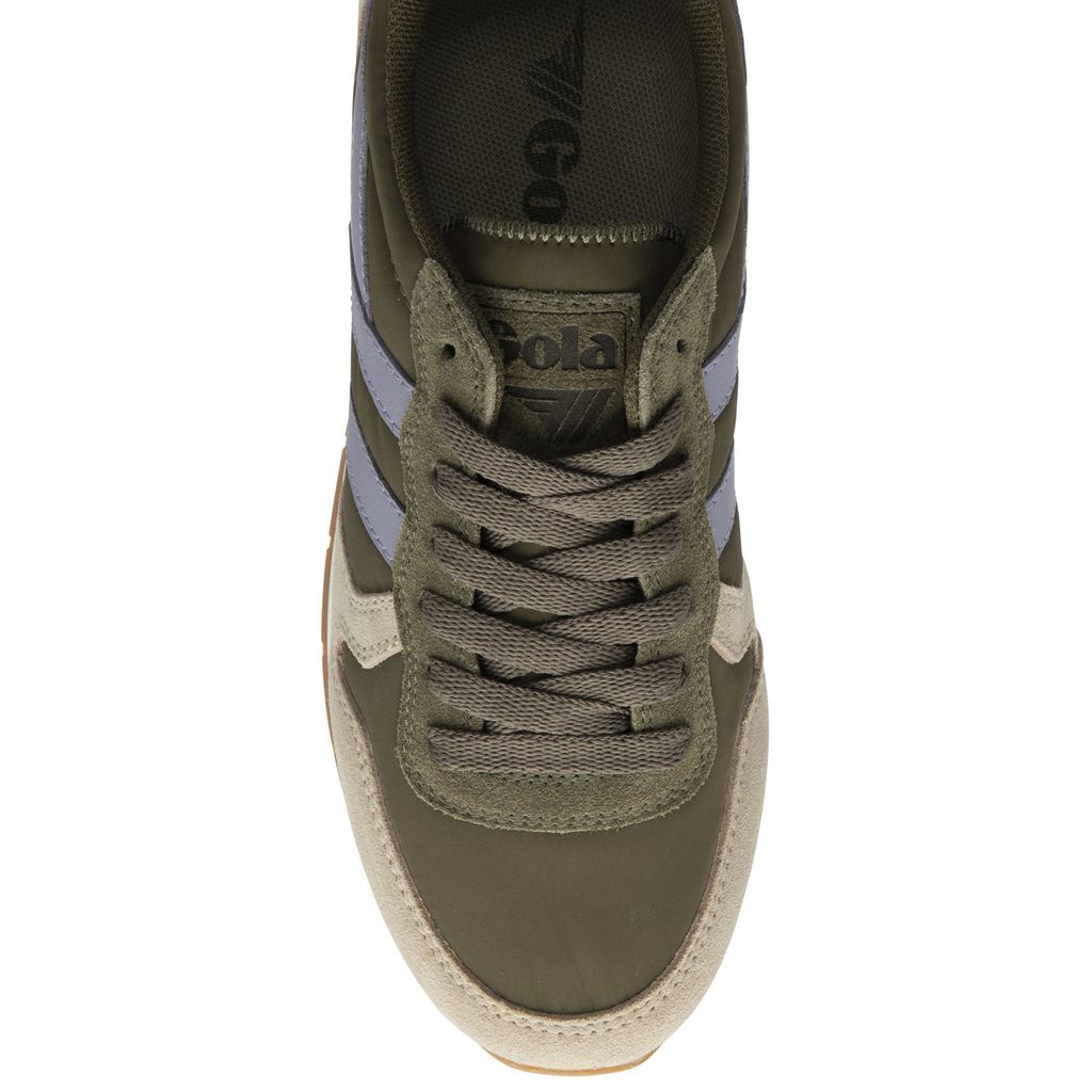 Gola Classics Daytona Chute Sneakers Kaki Lavanda Colombia | 265FANPGJ