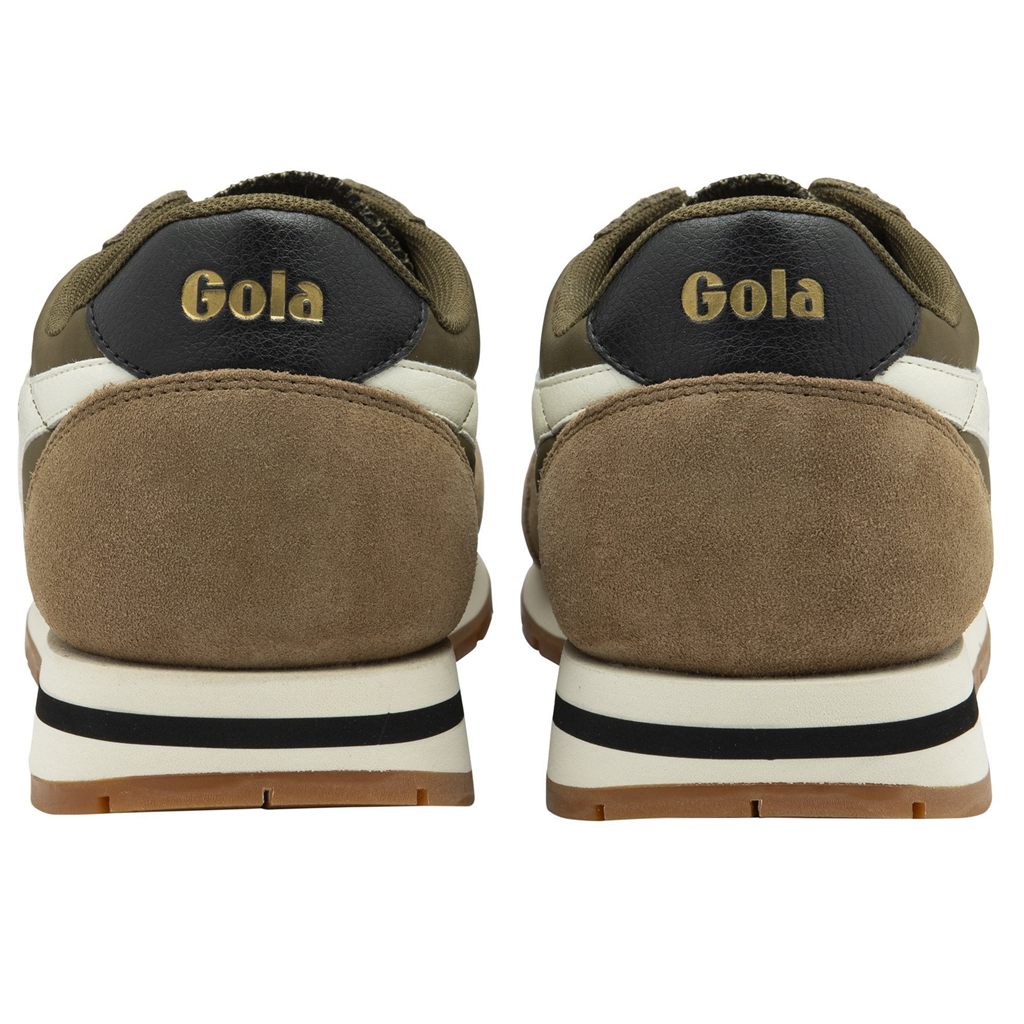 Gola Classics Daytona Chute Sneakers Kaki Blancas Colombia | 634JOKBIL