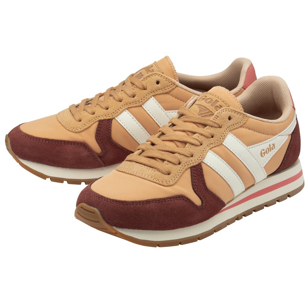 Gola Classics Daytona Chute Sneakers Rojas Blancas Colombia | 750DBCAHS