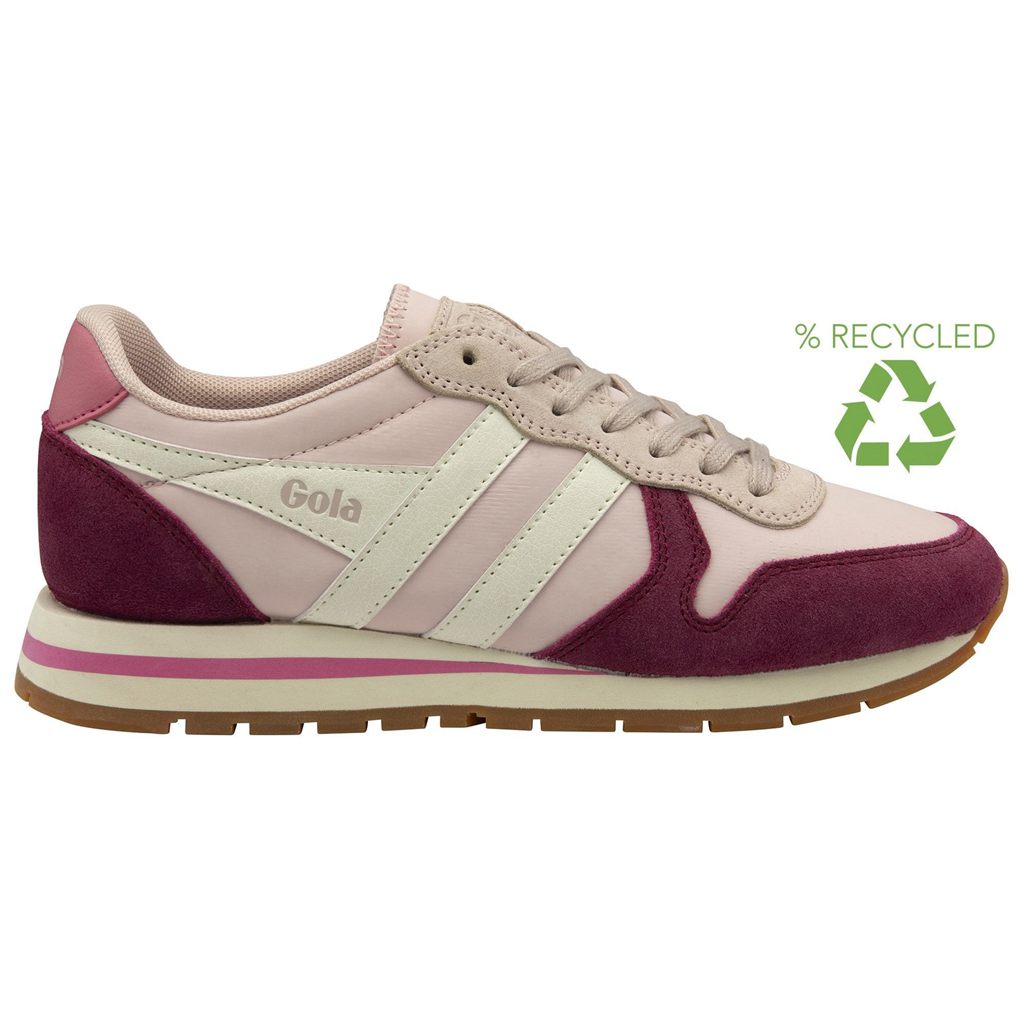 Gola Classics Daytona Chute Sneakers Rosas Blancas Colombia | 760TLPDMI