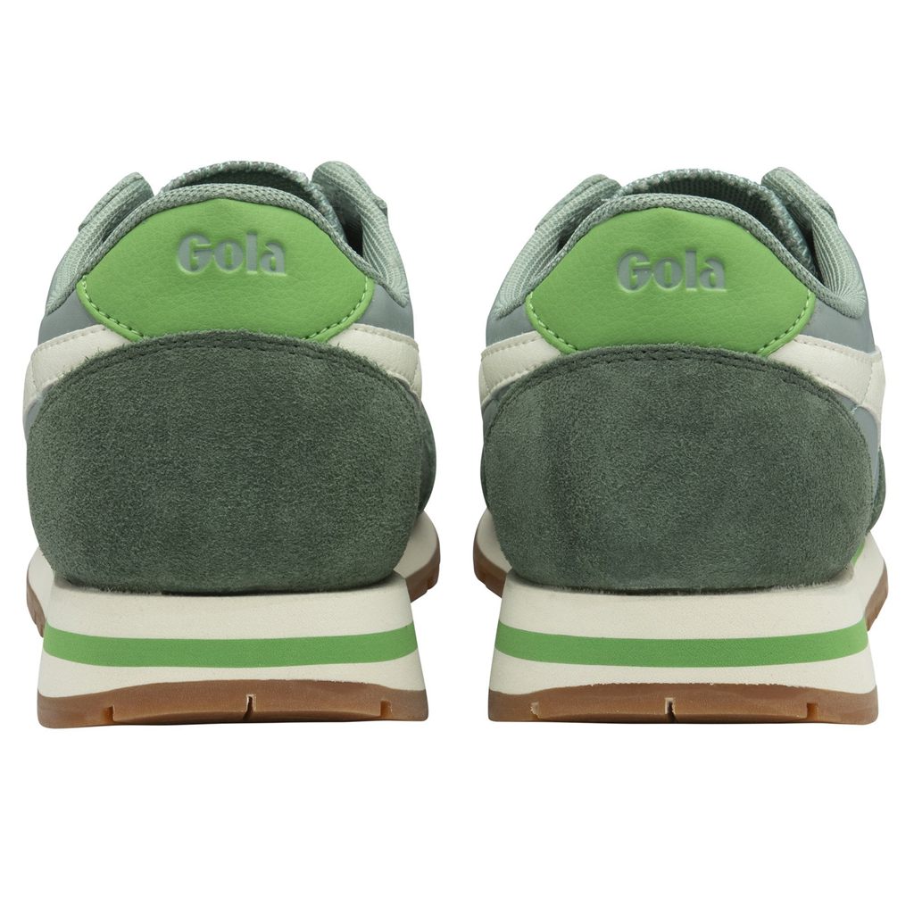 Gola Classics Daytona Chute Sneakers Verde Blancas Colombia | 798AMFKRV