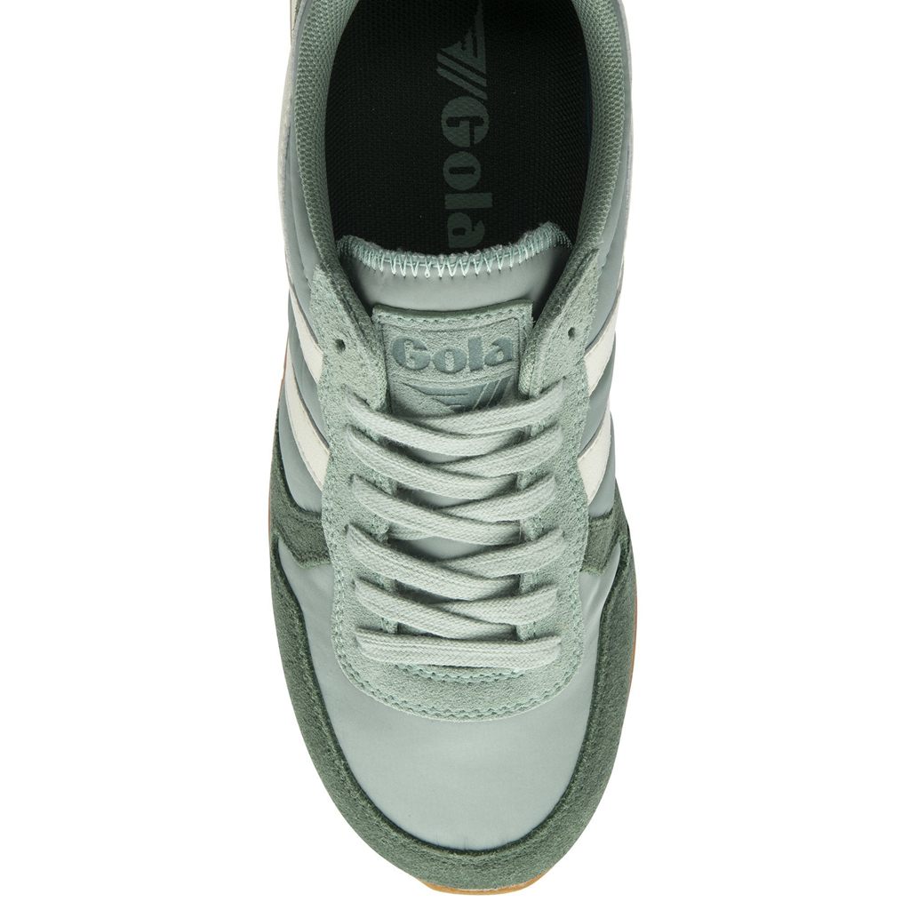Gola Classics Daytona Chute Sneakers Verde Blancas Colombia | 798AMFKRV