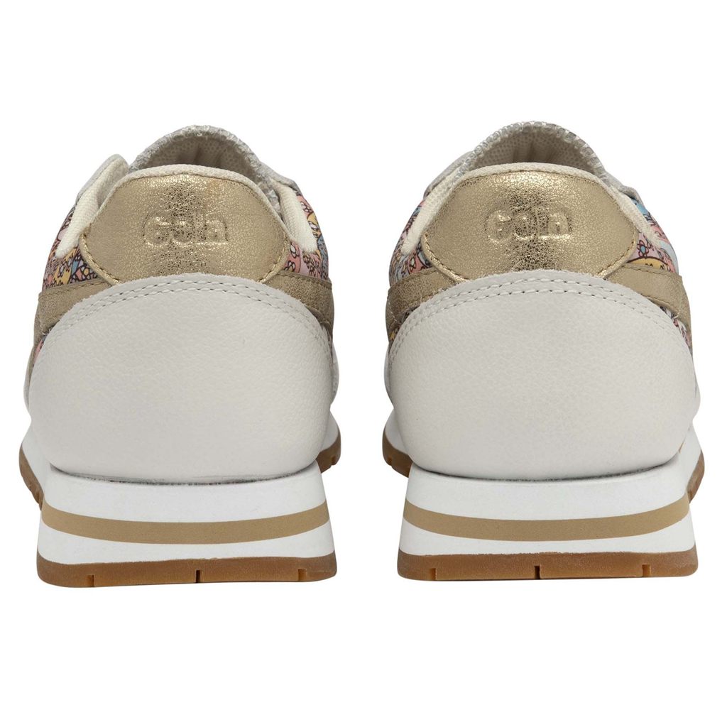 Gola Classics Daytona LBTY CP Sneakers Blancas Doradas Colombia | 154EGUDWA