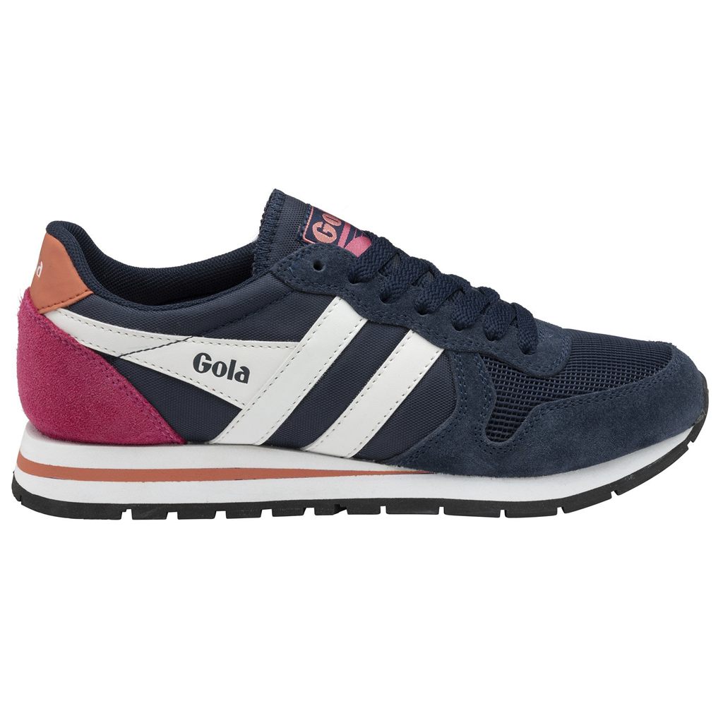 Gola Classics Daytona Sneakers Azul Marino Blancas Coral Colombia | 861LUKPNR