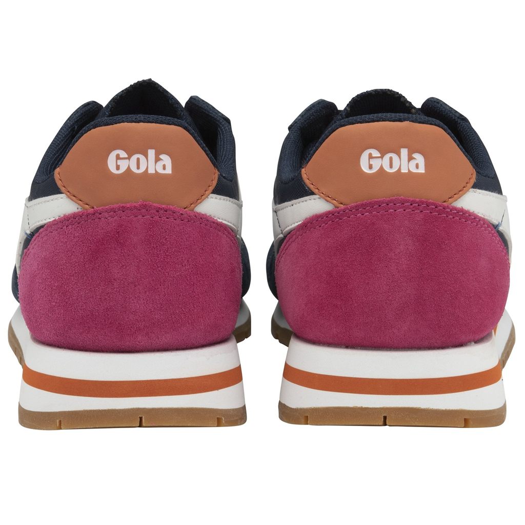 Gola Classics Daytona Sneakers Azul Marino Blancas Coral Colombia | 861LUKPNR