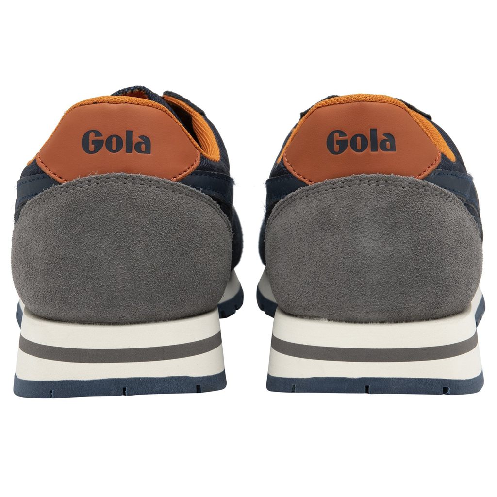 Gola Classics Daytona Sneakers Azul Marino Naranjas Colombia | 905SFDAHG