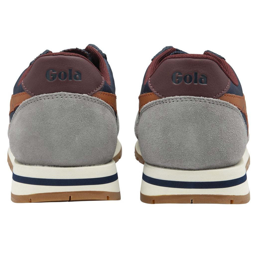 Gola Classics Daytona Sneakers Azul Marino Naranjas Colombia | 259YKMHSU