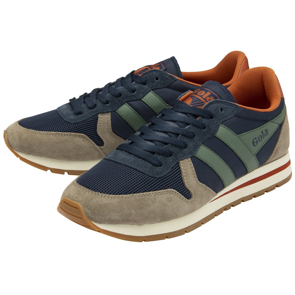 Gola Classics Daytona Sneakers Azul Marino Colombia | 582TVLXZN