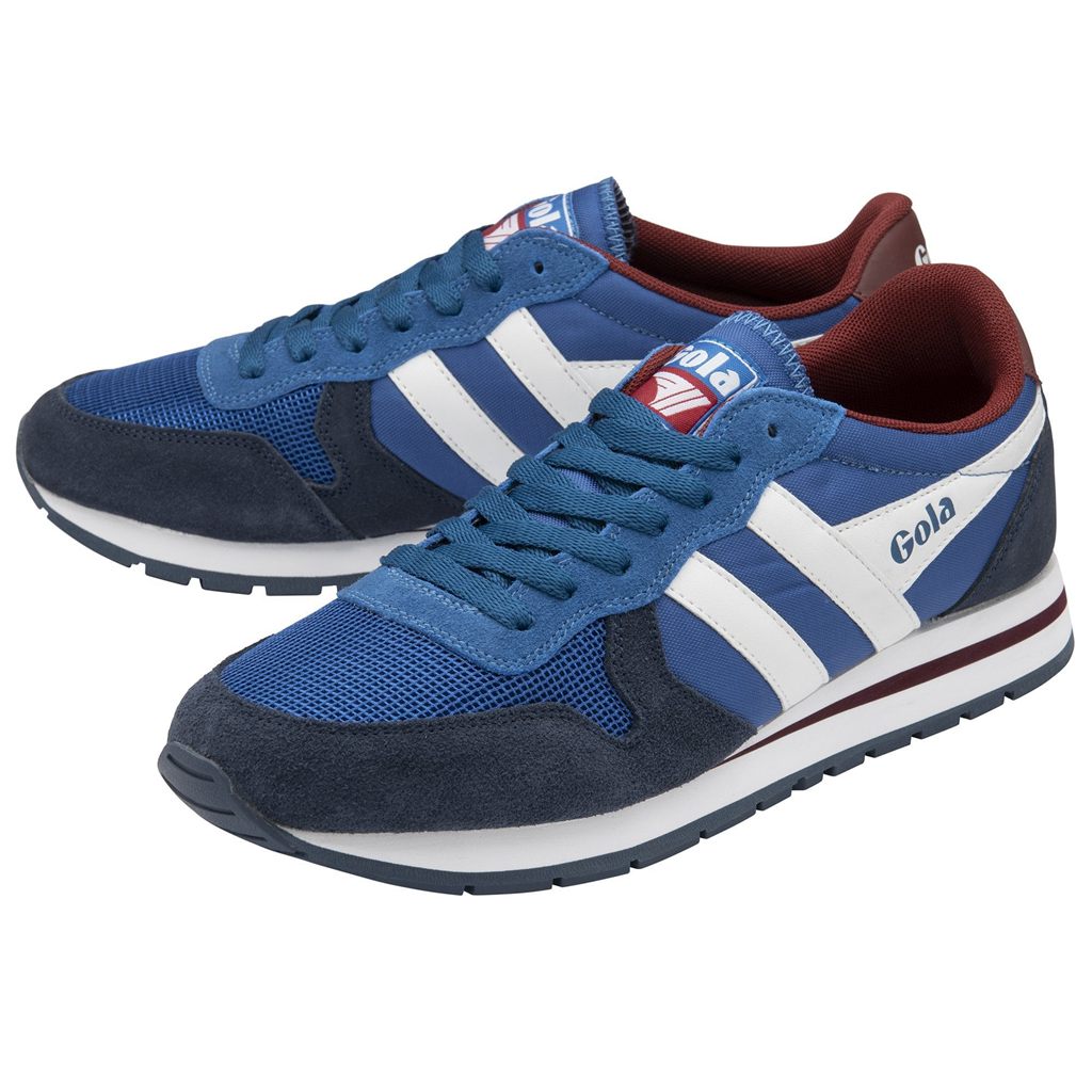 Gola Classics Daytona Sneakers Azules Azul Marino Blancas Colombia | 827ZELYCN