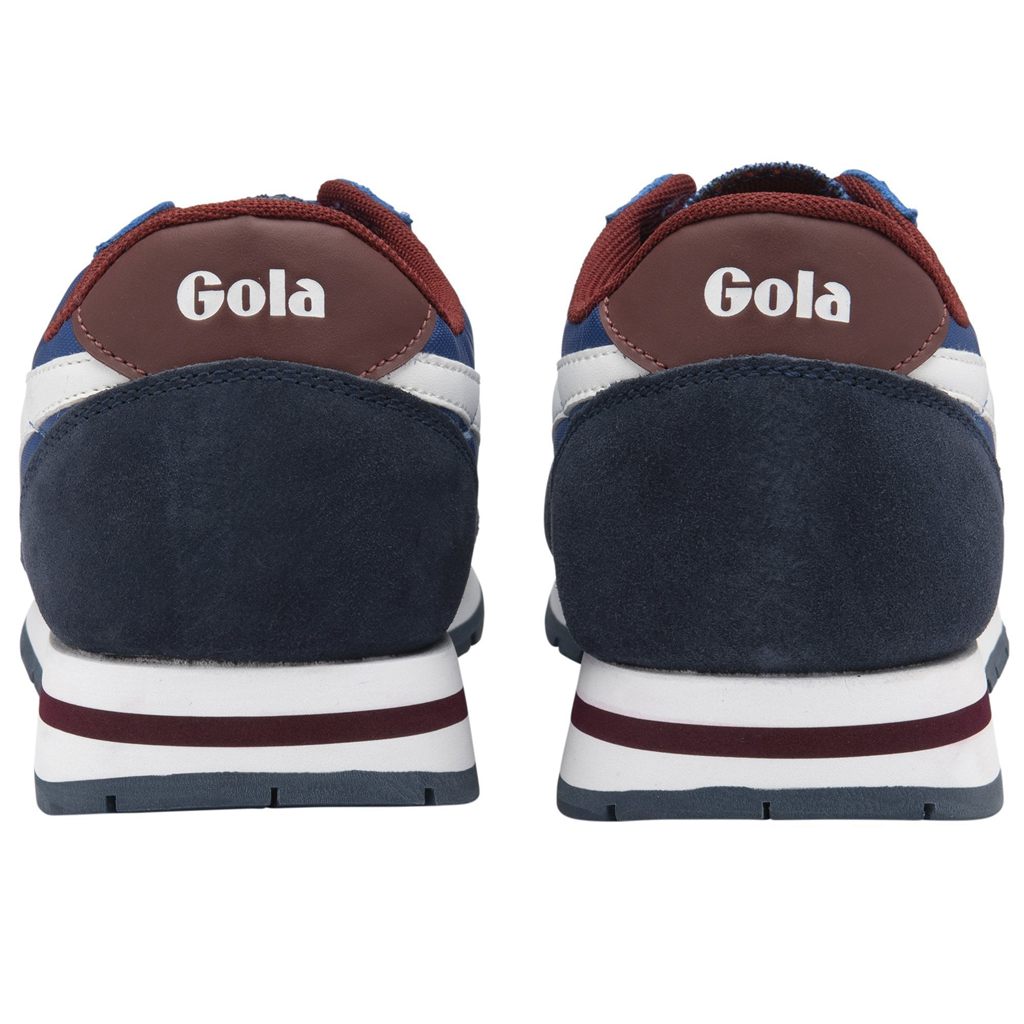 Gola Classics Daytona Sneakers Azules Azul Marino Blancas Colombia | 827ZELYCN