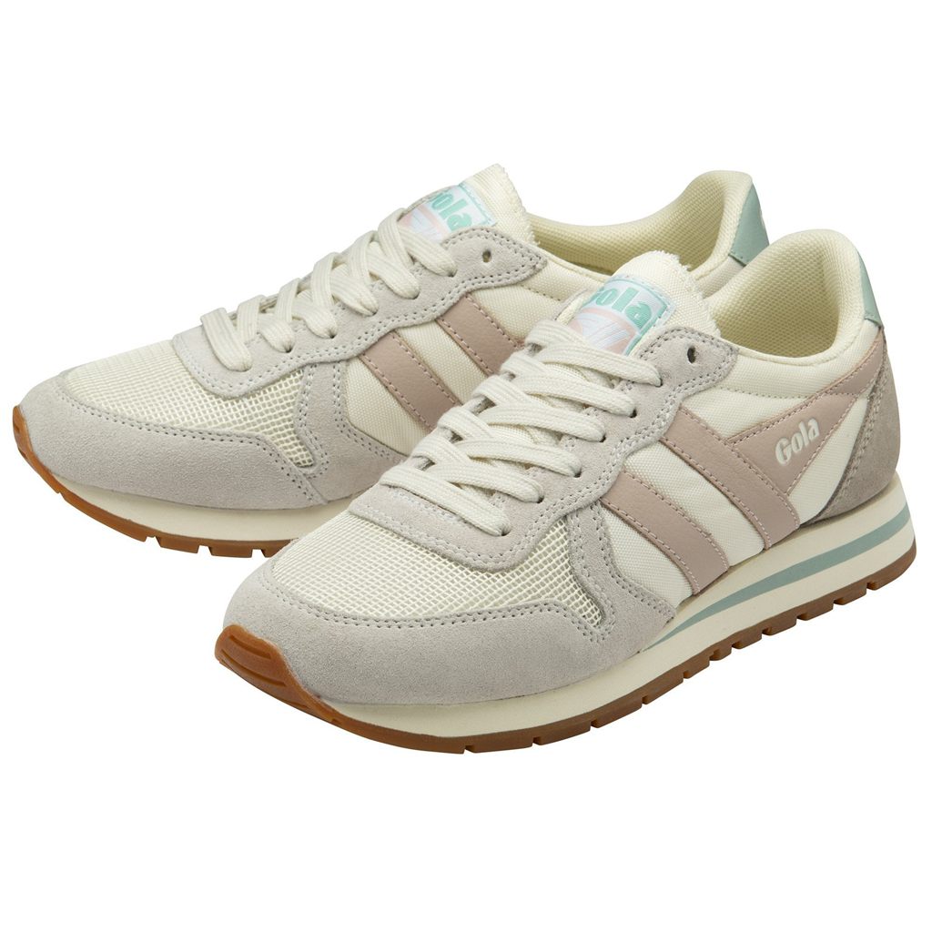 Gola Classics Daytona Sneakers Blancas Rosas Colombia | 096KPHWGU