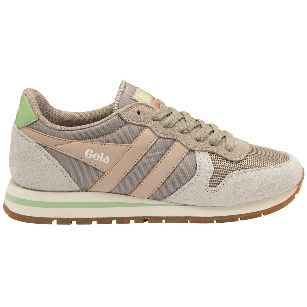 Gola Classics Daytona Sneakers Gris Blancas Rosas Colombia | 305UICEKV