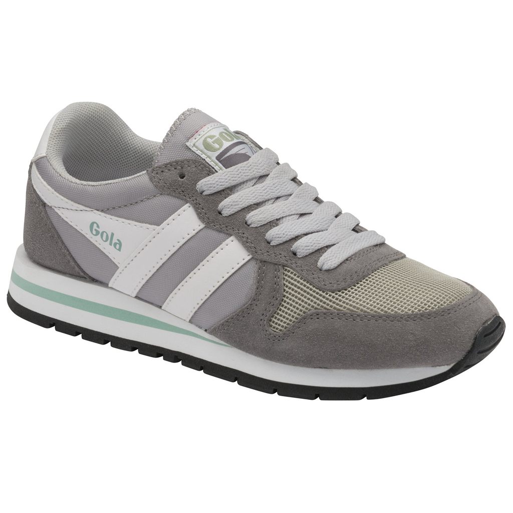 Gola Classics Daytona Sneakers Gris Claro Blancas Colombia | 243XSFDWR