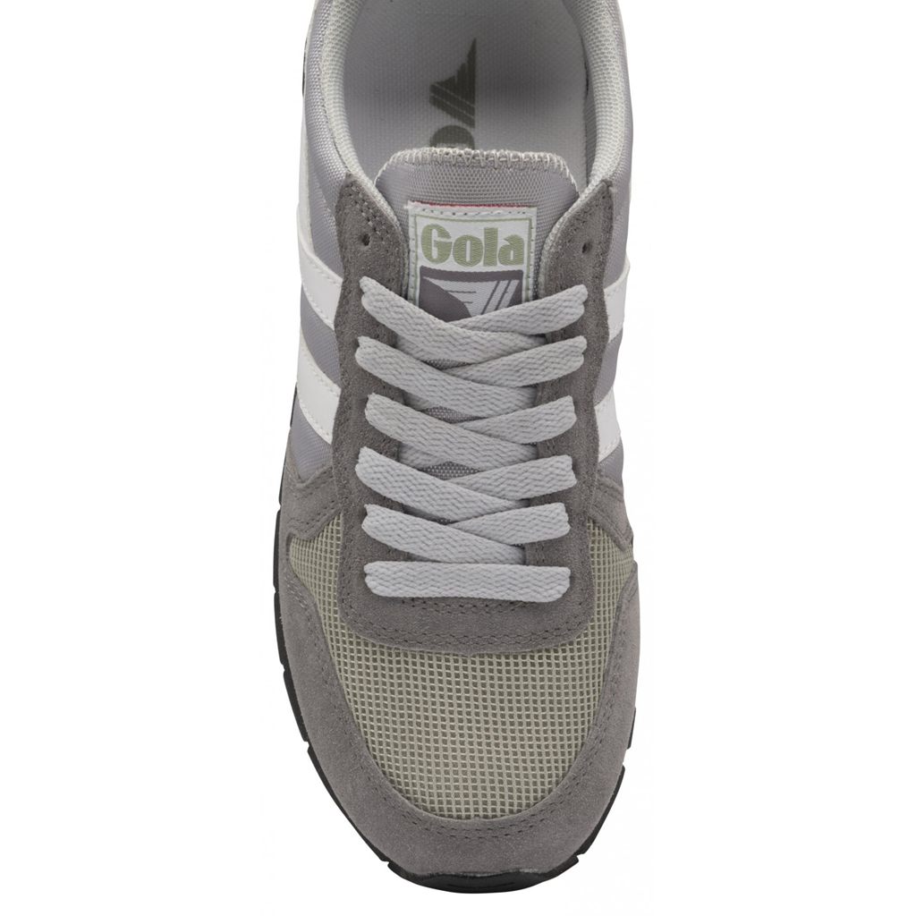 Gola Classics Daytona Sneakers Gris Claro Blancas Colombia | 243XSFDWR
