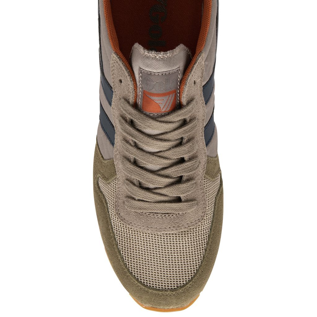 Gola Classics Daytona Sneakers Kaki Azul Marino Colombia | 045HRNZUT