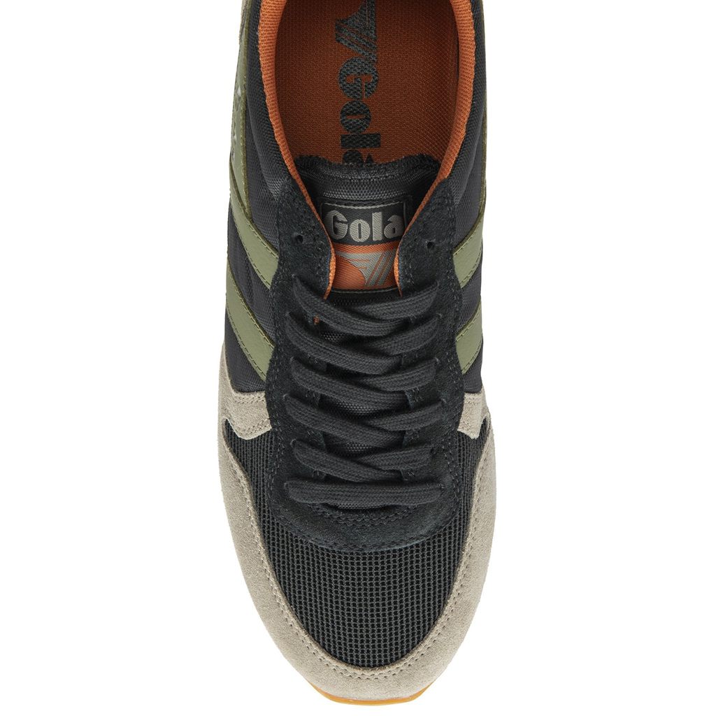 Gola Classics Daytona Sneakers Negras Kaki Colombia | 326UTINJZ