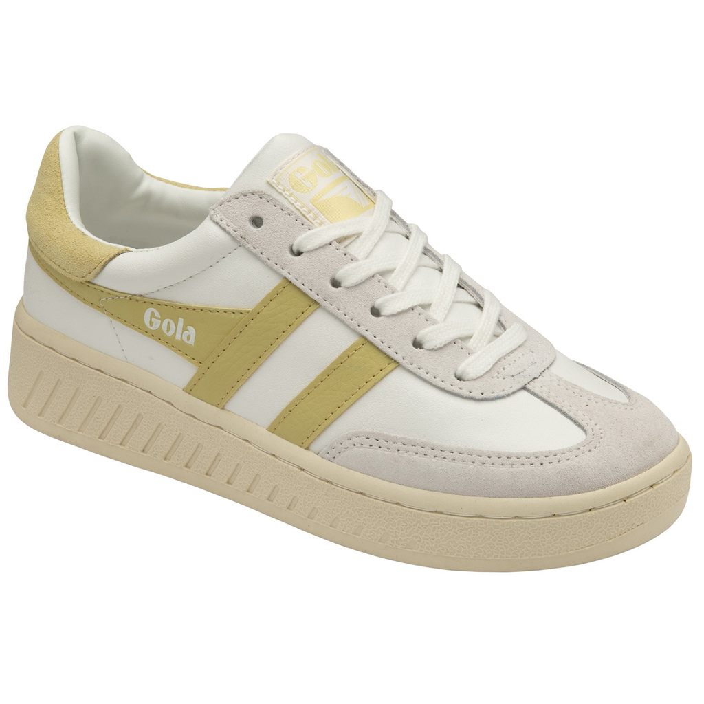 Gola Classics Dropshot Sneakers Blancas Limón Colombia | 053FWRBED