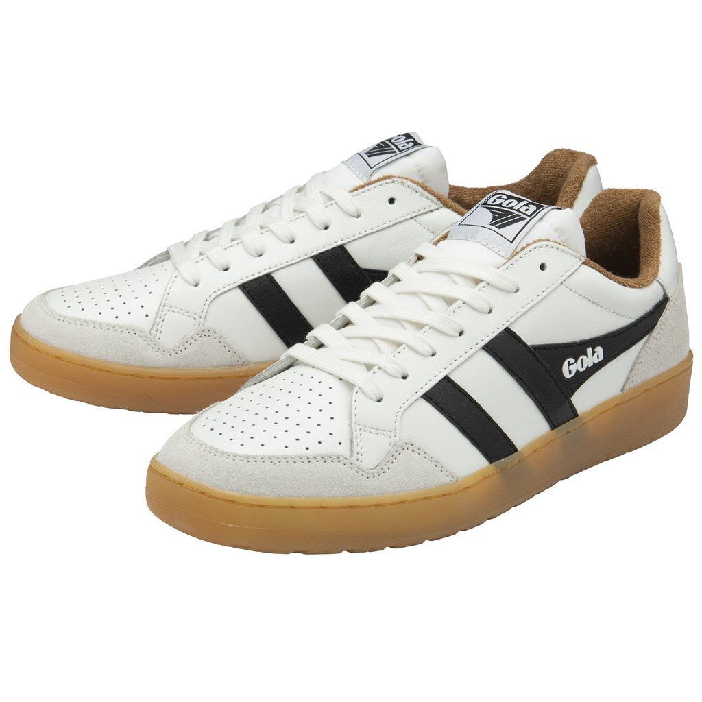 Gola Classics Eagle '86 Sneakers Blancas Negras Colombia | 036GSKYLB