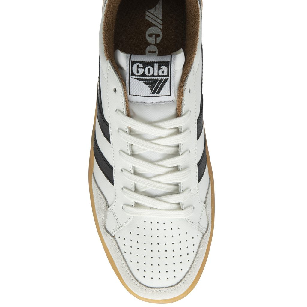 Gola Classics Eagle '86 Sneakers Blancas Negras Colombia | 036GSKYLB