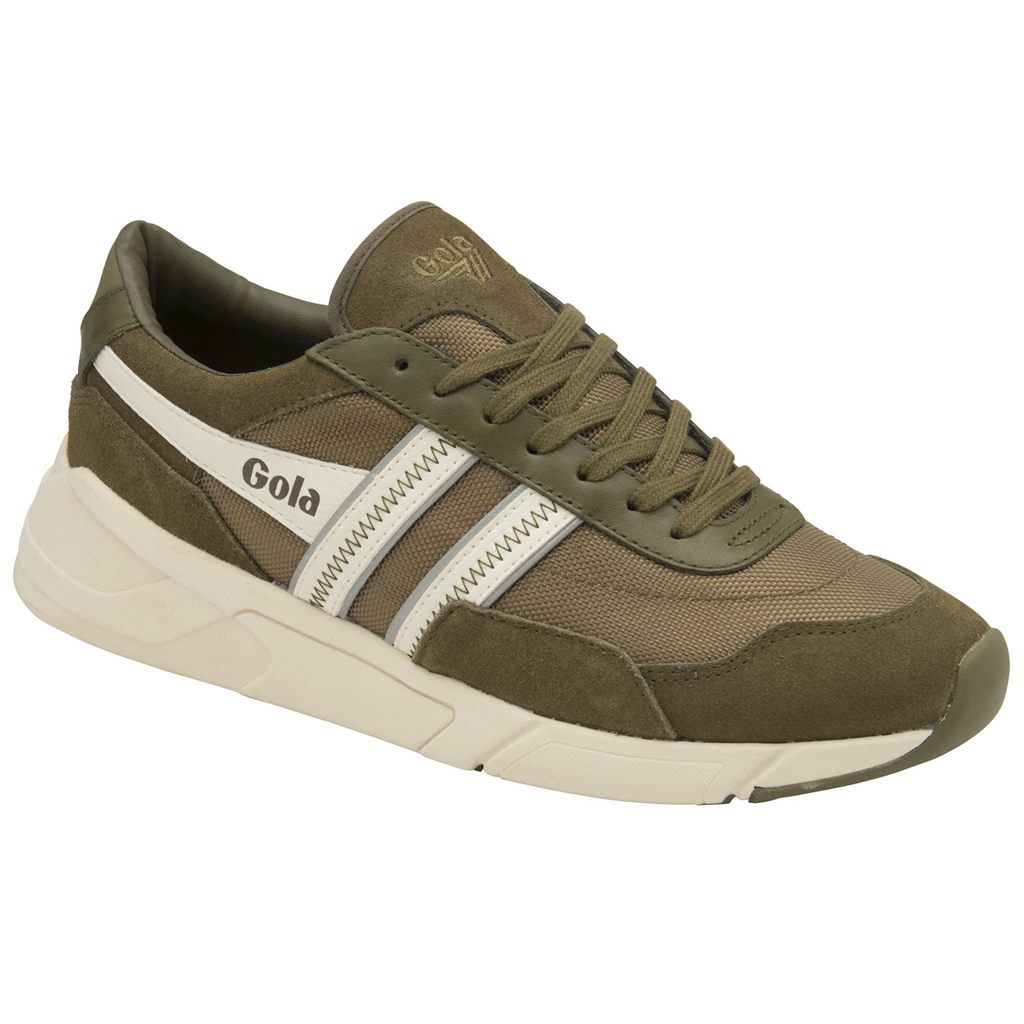 Gola Classics Eclipse Legacy Sneakers Kaki Blancas Colombia | 805TUVLNG