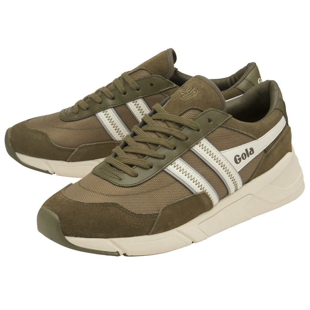 Gola Classics Eclipse Legacy Sneakers Kaki Blancas Colombia | 805TUVLNG