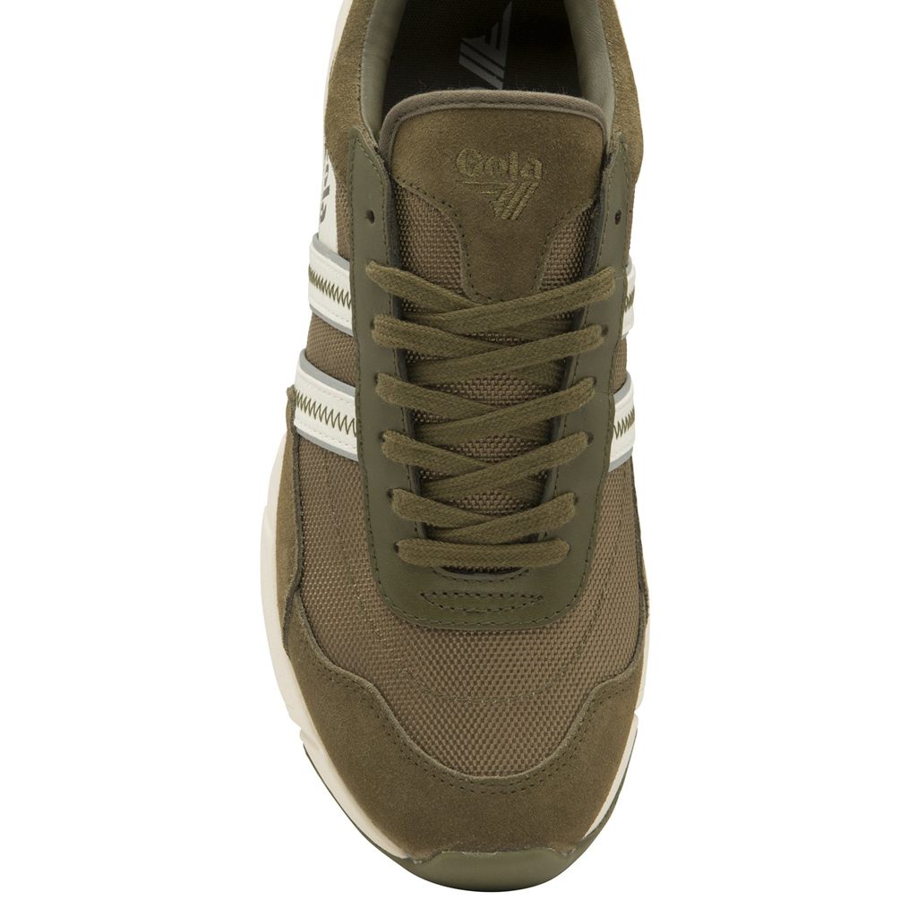 Gola Classics Eclipse Legacy Sneakers Kaki Blancas Colombia | 805TUVLNG