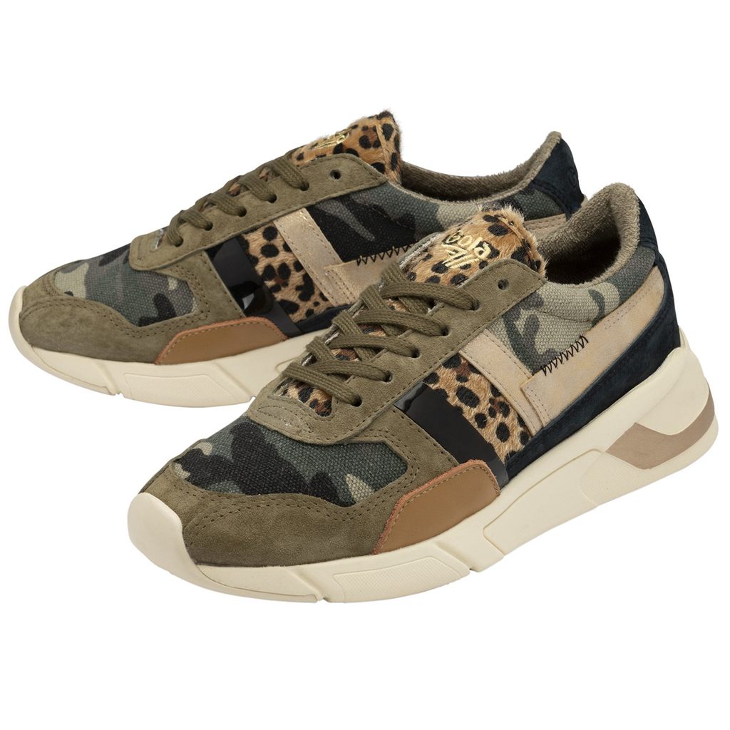 Gola Classics Eclipse Mode Sneakers Camuflaje Leopardo Colombia | 872AEPBKG
