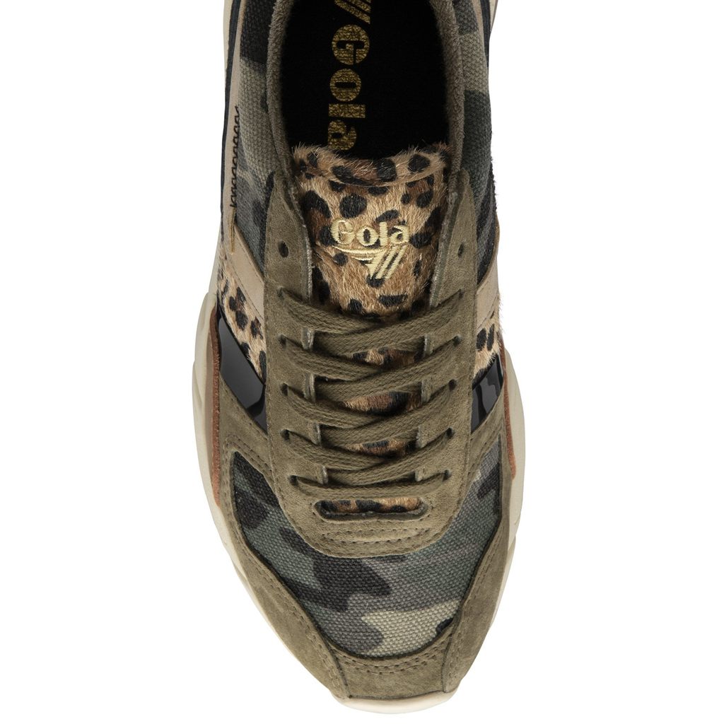 Gola Classics Eclipse Mode Sneakers Camuflaje Leopardo Colombia | 872AEPBKG