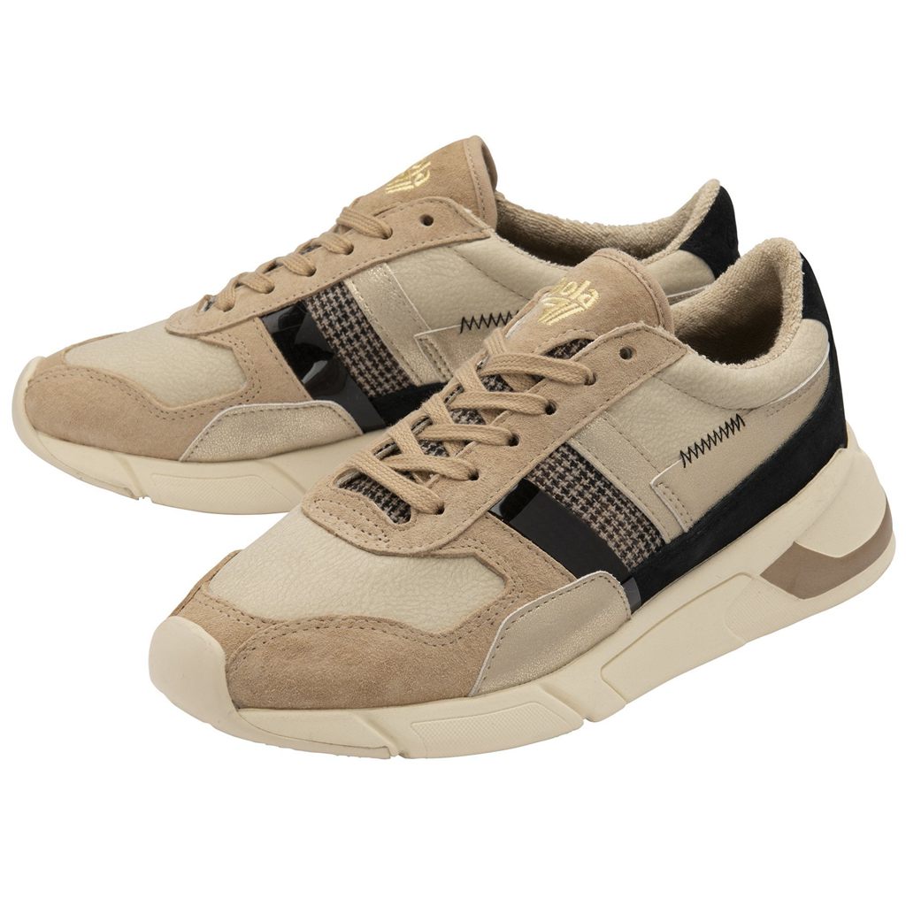 Gola Classics Eclipse Mode Sneakers Oat Tweed Multi Colombia | 751QHCEJT
