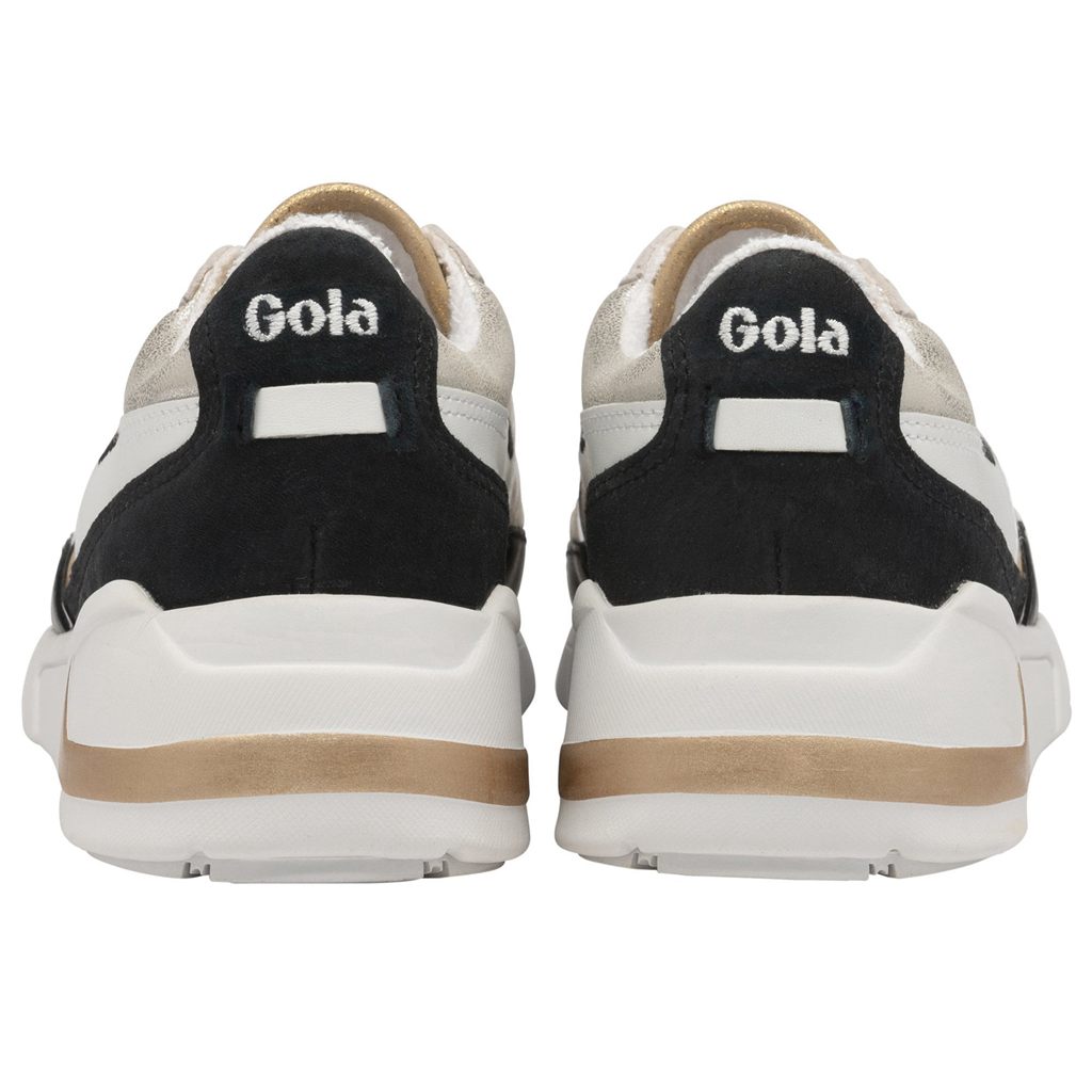 Gola Classics Eclipse Mode Sneakers Plateadas Doradas Colombia | 702LWJIDT