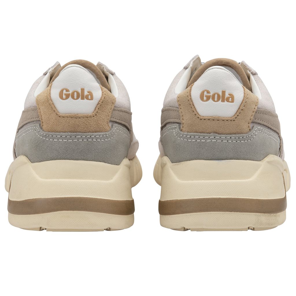 Gola Classics Eclipse Pure Sneakers Blancas Gris Colombia | 295UAOBIF
