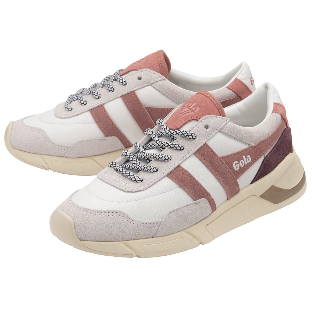 Gola Classics Eclipse Pure Sneakers Blancas Rosas Coral Rosas Colombia | 397CNJPLS